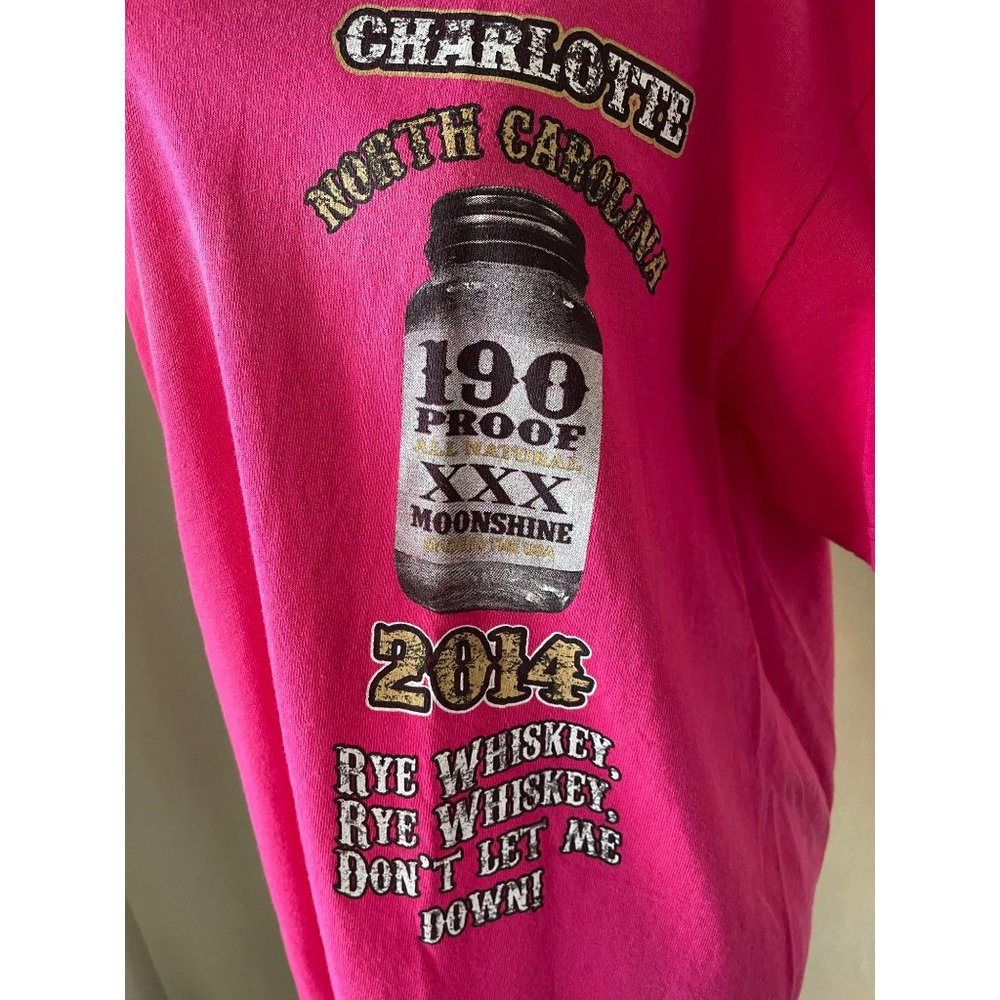Pink Graphic Tee 2014 Charlotte North Carolina - Picture 3 of 12